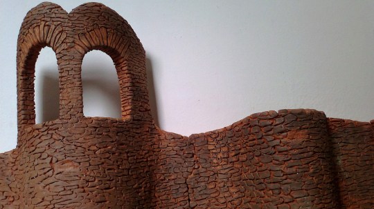 La Mosquera, torre de arcilla horneada