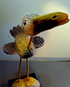 Aves de cerámica