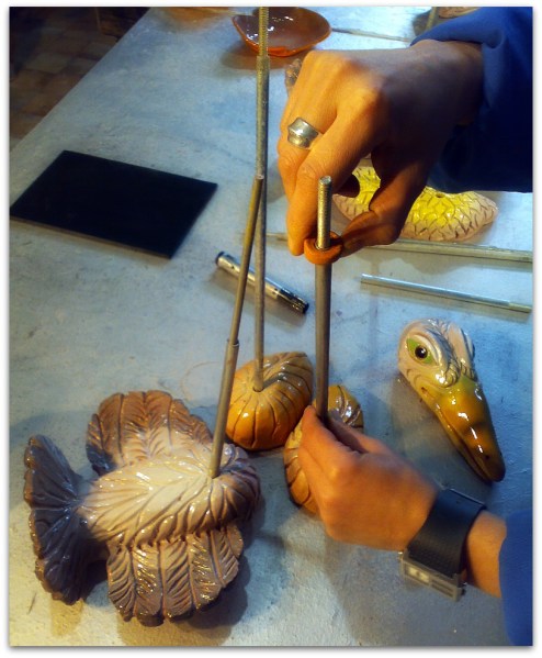 Ensamblando el pájaro