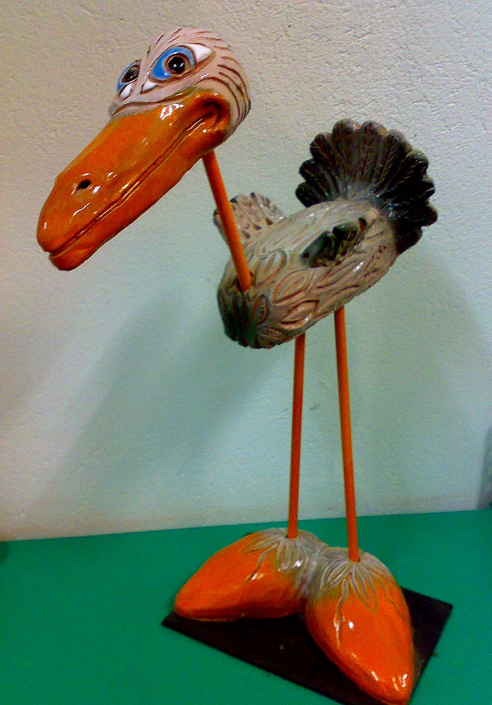 Aves de cerámica