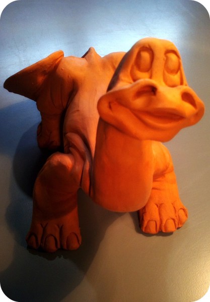 Arcilla roja horneada