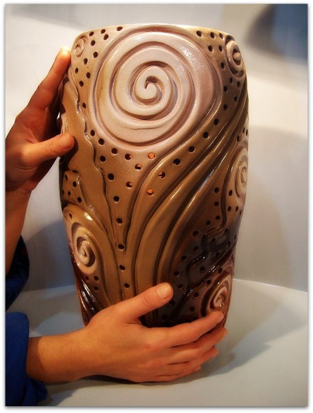 Dibujando sobre arcilla