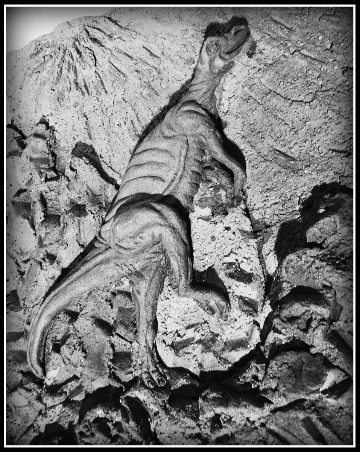 Relieve sobre arcilla