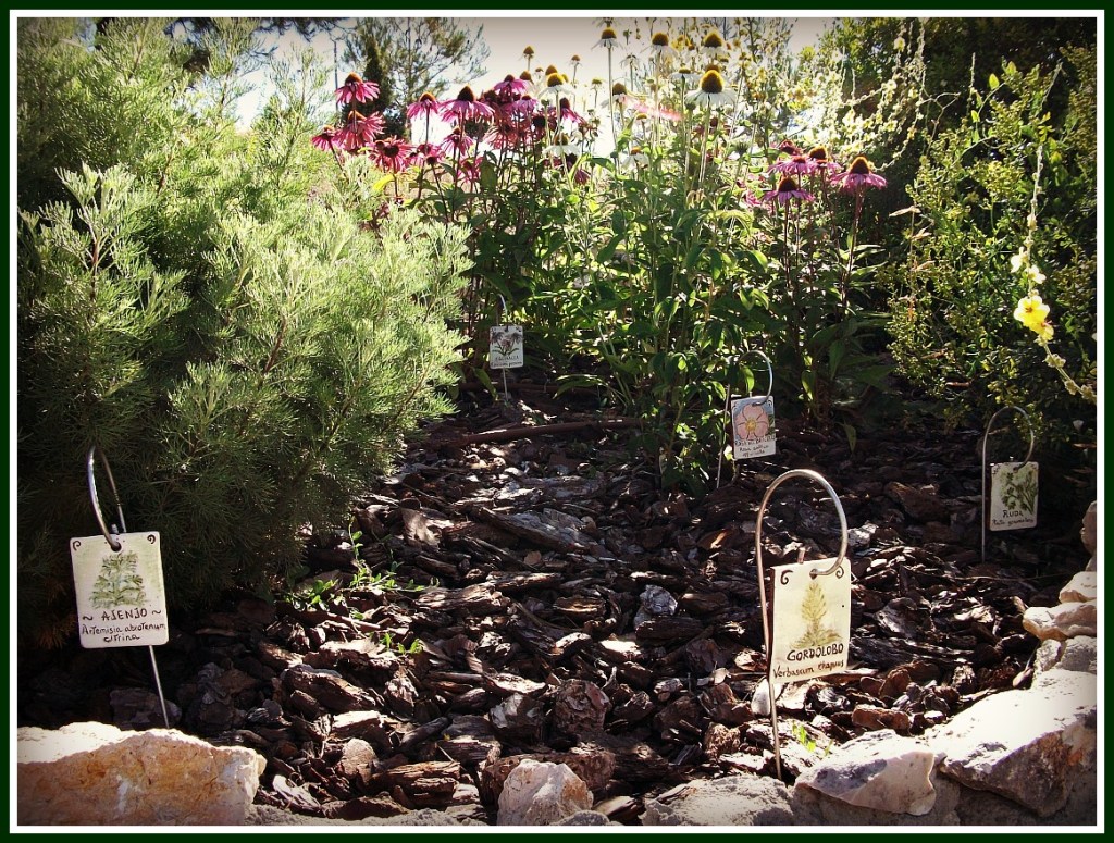 Señales en el jardín