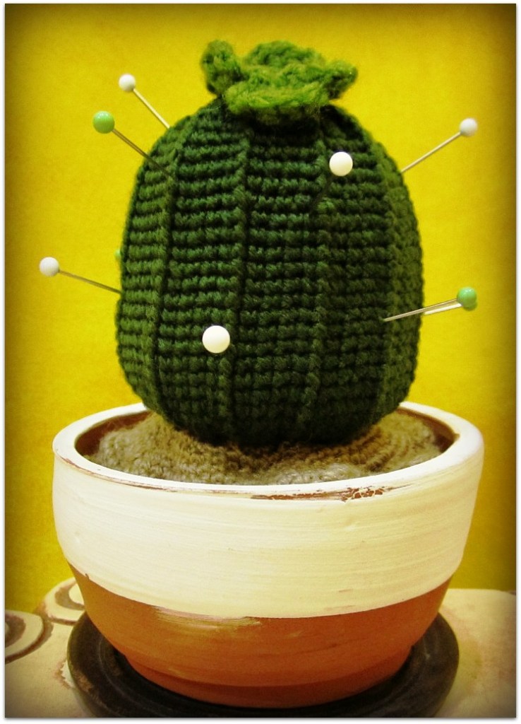 Cactus, ganchillo y cerámica