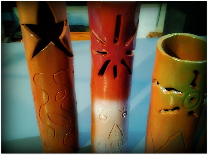 Jarrones de cerámica