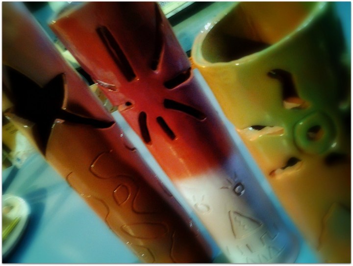 Jarrones de cerámica