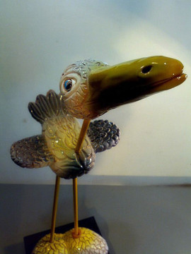 cuckoo bird by Belen Soto, poetry Brad Volz