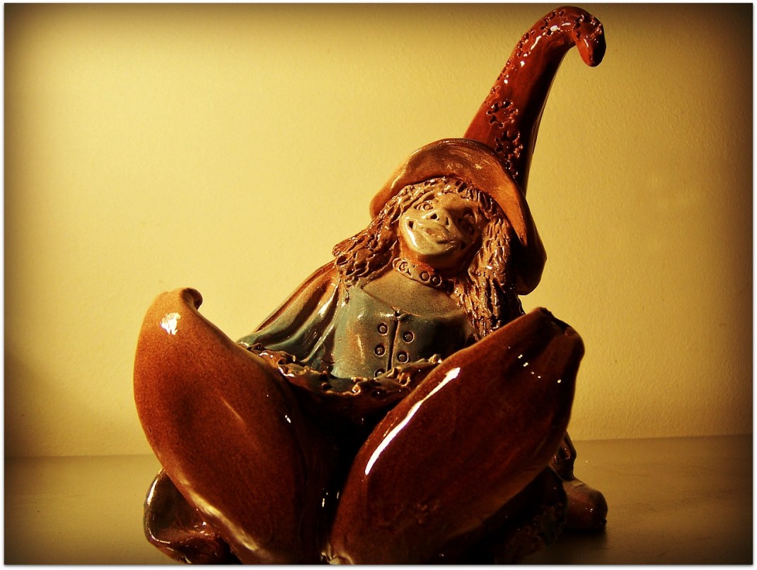 Bruja de cerámica