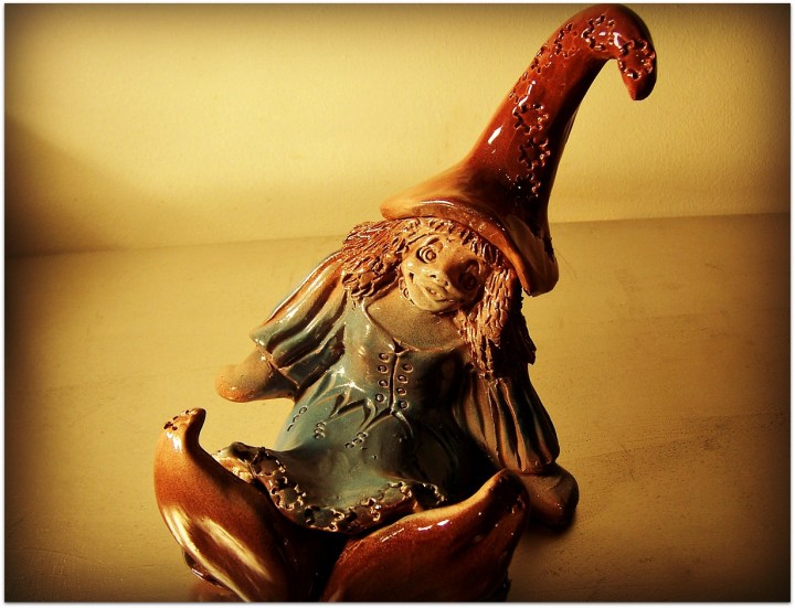 Bruja de cerámica