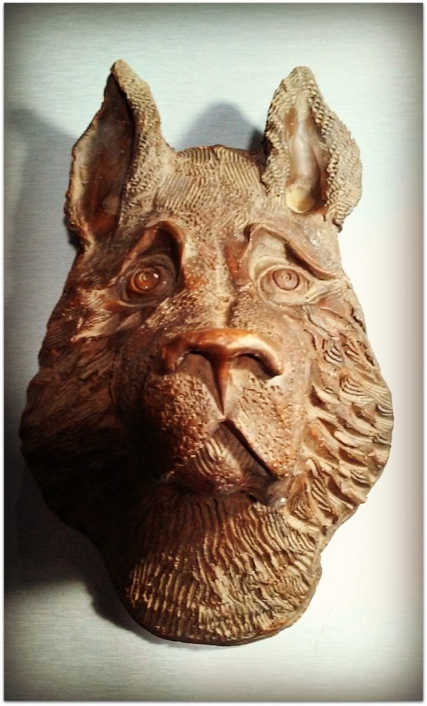 Máscara de cerámica