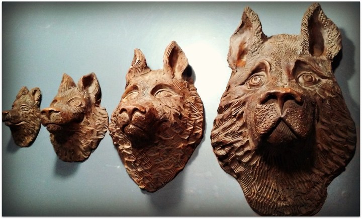 Máscaras de cerámica