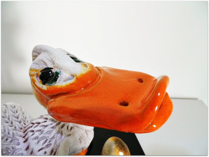 Pato de cerámica